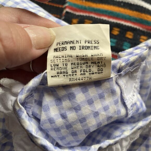 Vintage Mini World Purple/White Gingham Dress With Belt. Size 3T. Rare. USA. - Picture 7 of 14